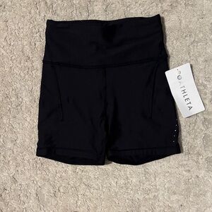 Athleta Women's Sleek Black Athletic Shorts